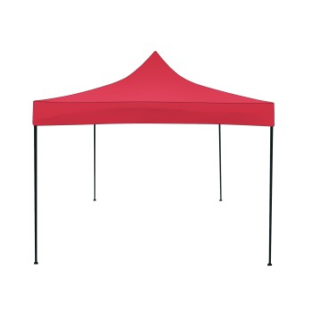 Příslušenství ke stanům - Střešní plachta pro nůžkový stan 3x3 - červená